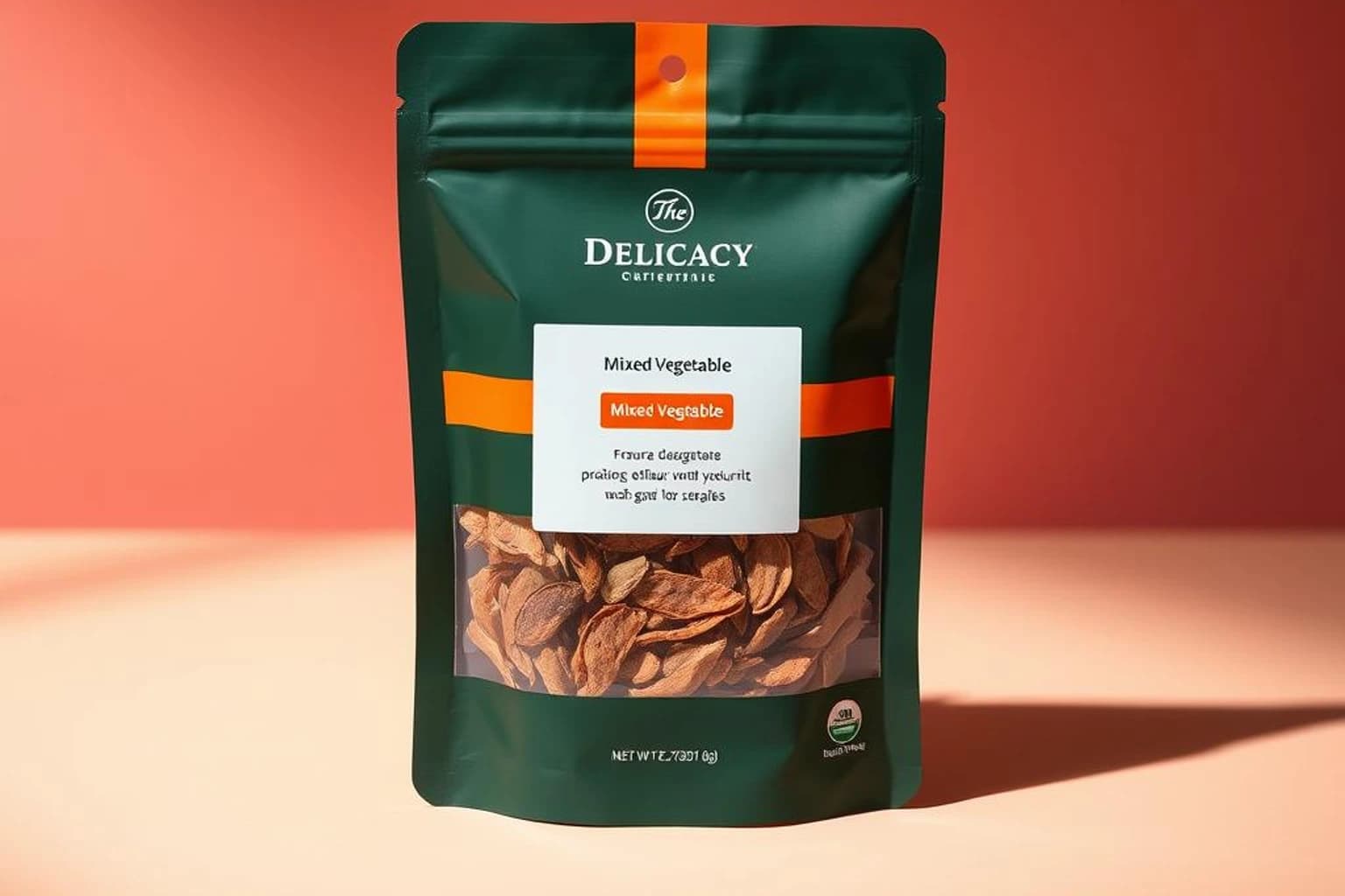 Cold-Processed Mixed Veg packaging